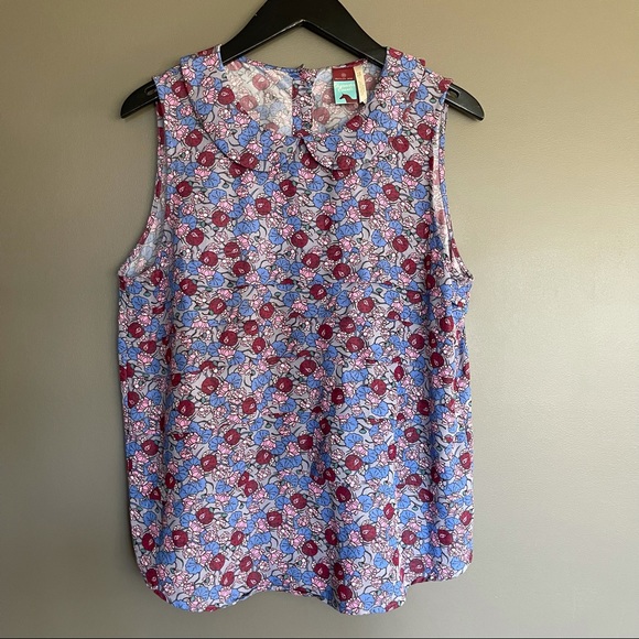 Matilda Jane Mrs. Darling Top Tiered Floral Blouse - Picture 15 of 16